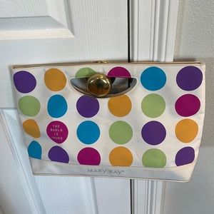 Mary Kay bag polkadots
